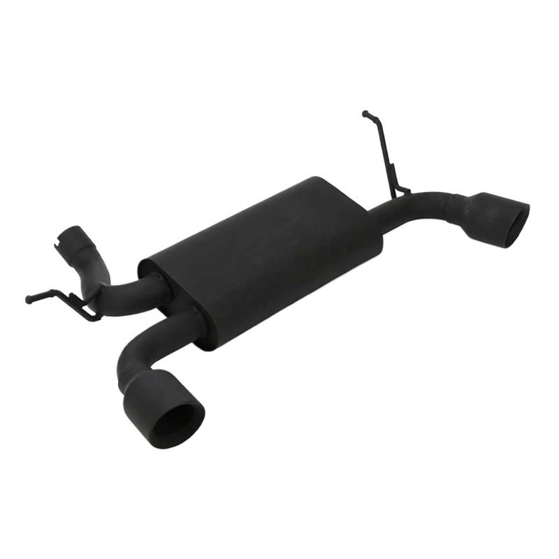 Auspuffendrohr Für Wrangler Für Jeep 2007-2017 JK 4 * 4 Für Jeep Auspuffrohr Schalldämpfer System Matt Schwarz Auto Teile Zubehör Auspuff Endrohr von PEPKWELYCB