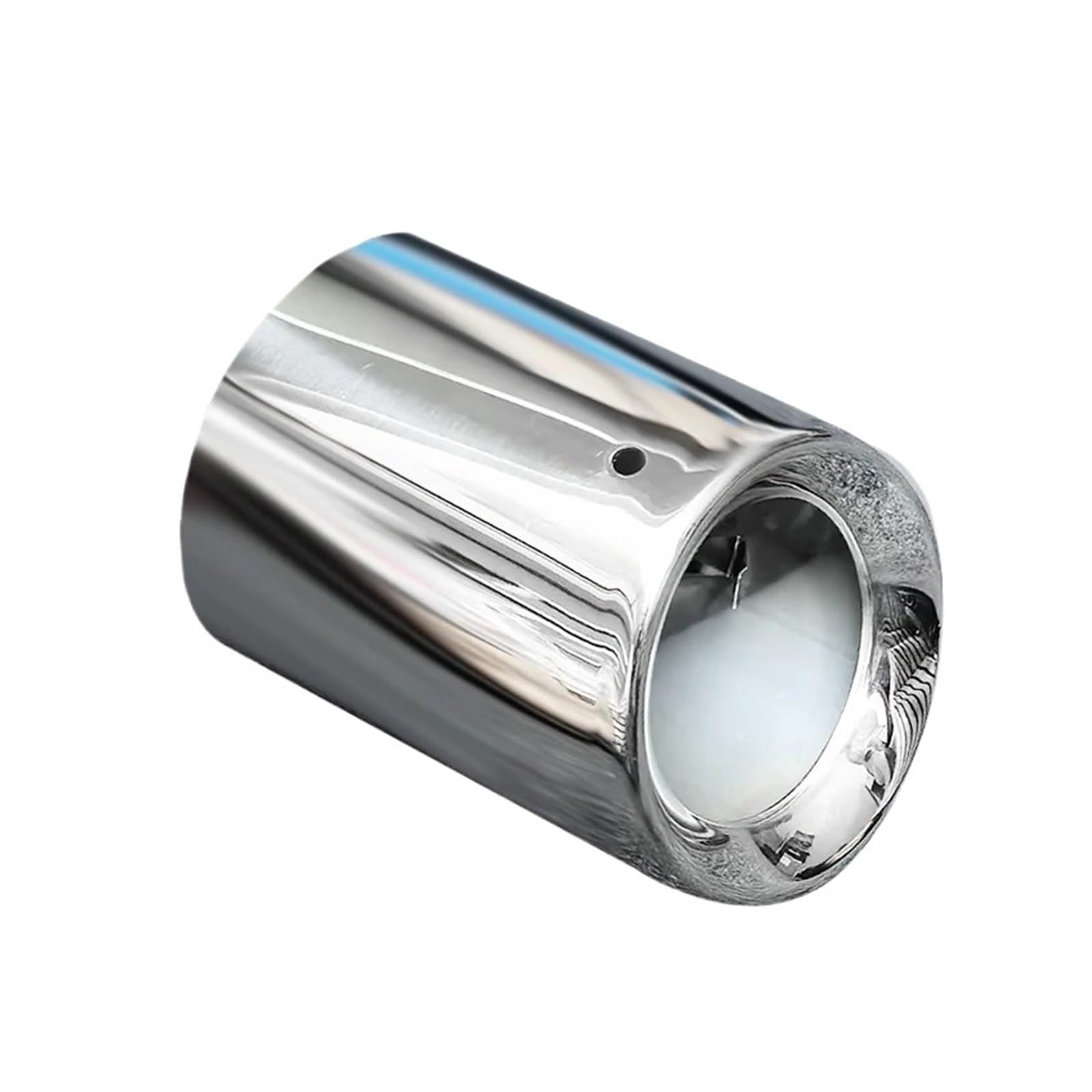 Auspuffendrohr Für X3 G01 Für X4 G02 2019 2020 2021 2022 1PC Auspuff Schalldämpfer Spitze Edelstahl Schwarz/Silber Auspuff Spitze Düse Auto Zubehör Auspuff Endrohr(Silver) von PEPKWELYCB