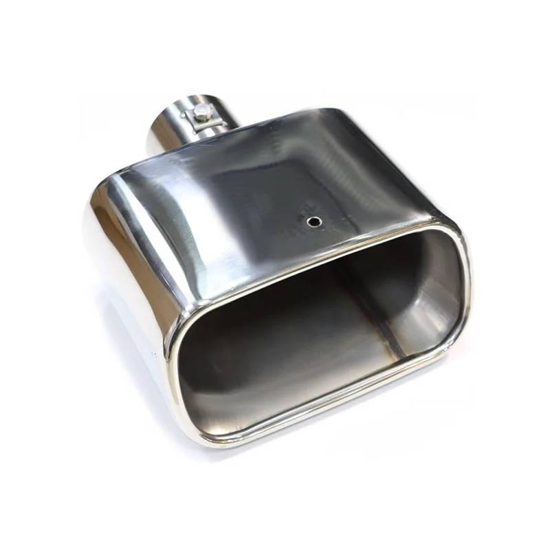 Auspuffendrohr Für X5 2004 2005 2006 2007 Auto-Auspuffblende 304 Edelstahl Auto Universal Quadratisches Endrohr Auspuffrohr Düsenspitze Auspuff Endrohr von PEPKWELYCB