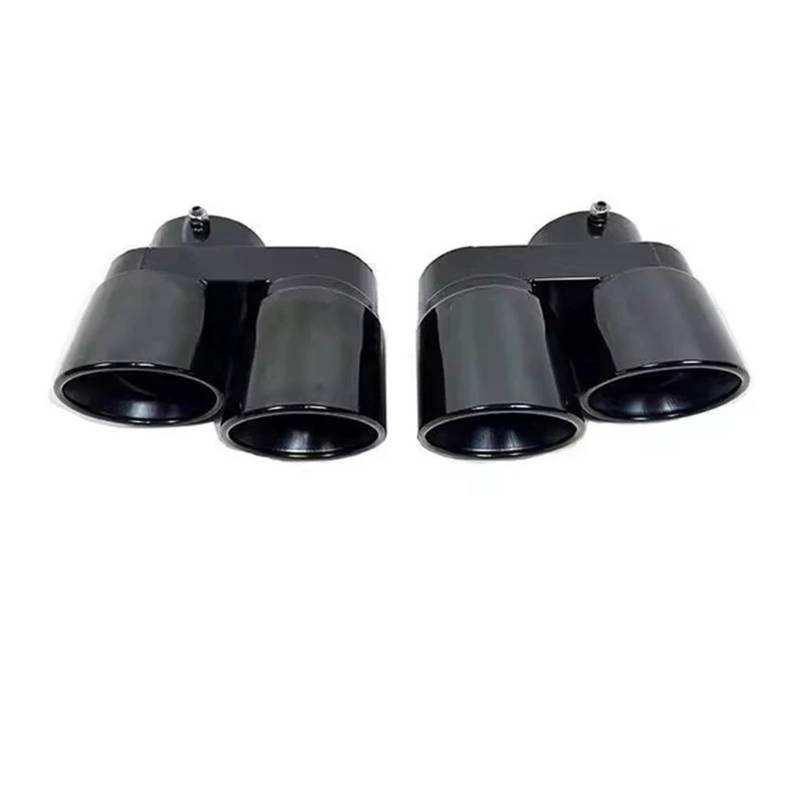 Auspuffendrohr Für X5 Für X6 Für X7 G05 G06 G07 2020 2021 2022 2023 2024 Quad Endrohr Schalldämpfer Carbon Faser Auspuffrohr Spitze Düse Auspuff Kopf Auspuff Endrohr(Black) von PEPKWELYCB