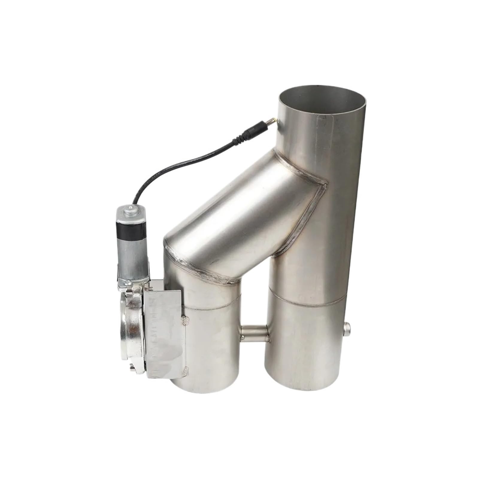 Auspuffendrohr Universal 2,5'' 3" Doppelventil Elektrisches Auslassventil Fernbedienung 2-in-1 Auslass-Abschaltventil-Kit Edelstahl TP-1028A Auspuff Endrohr(3 inches) von PEPKWELYCB