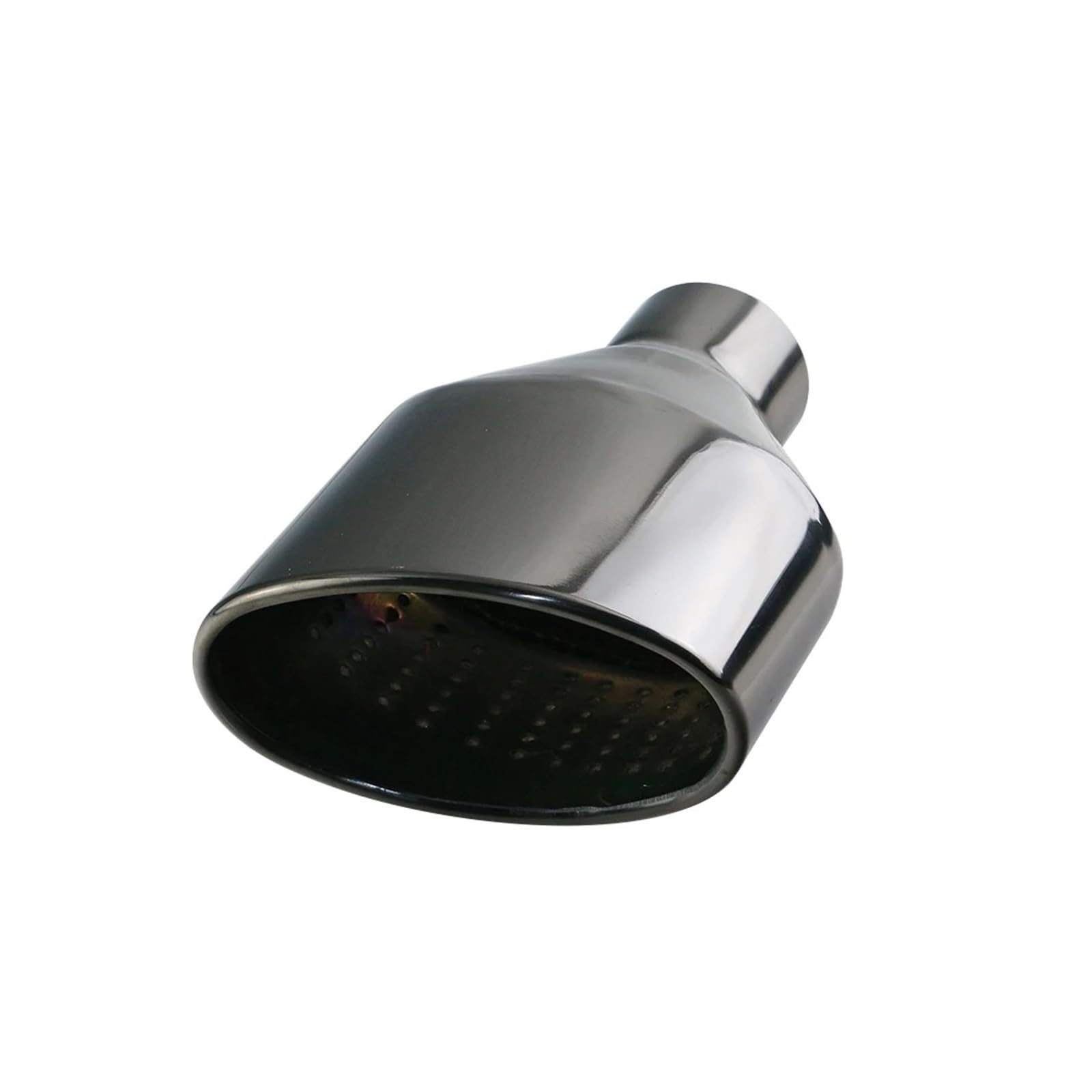 Auspuffendrohr Universal Auto Auspuffblende Für Polnischen Edelstahl Auto Gerollt Oval Outlet Slant Endrohr Auspuff Endrohr(H0DJ3027f-R) von PEPKWELYCB