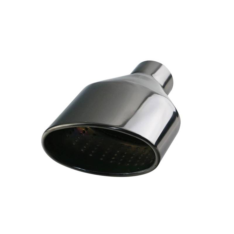 Auspuffendrohr Universal Auto Auspuffblende Für Polnischen Edelstahl Auto Gerollt Oval Outlet Slant Endrohr Auspuff Endrohr(H0DJ3027f-R) von PEPKWELYCB
