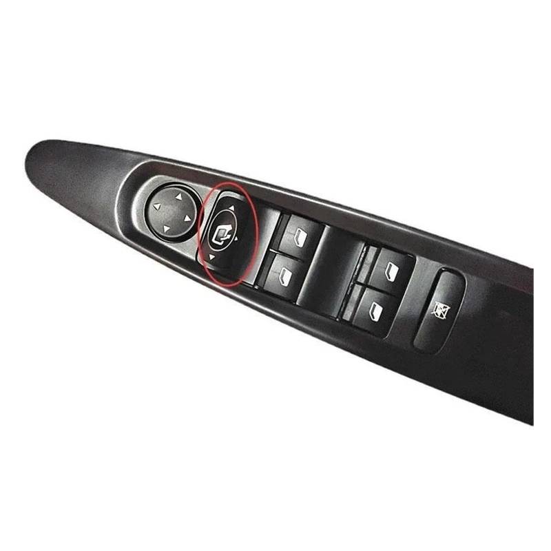 Fensterheber Schalter Für Citroen Für C4 2004 2005 2006 2007 2008 2009 2010 OEM 6554HA Power Fenster Control Schalter Auto Fensterheber Schalter Fensterheberschalter(Automatic Rearview) von PEPKWELYCB