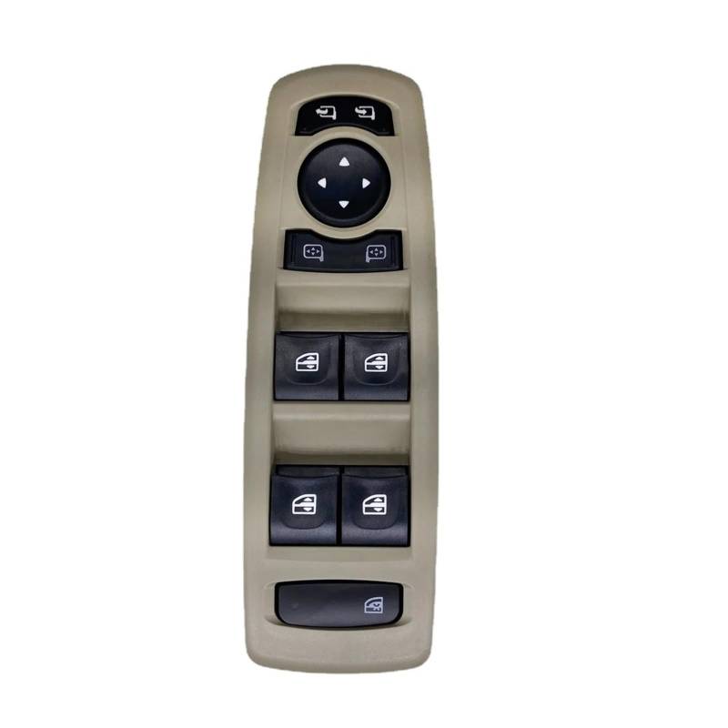 Fensterheber Schalter Für Laguna 3 Für Megane 3 Für Fluence 2008-2016 254000015R Konsolenreglertaste Power Master Fenstersteuerungsschalter Fensterheberschalter(Beige) von PEPKWELYCB