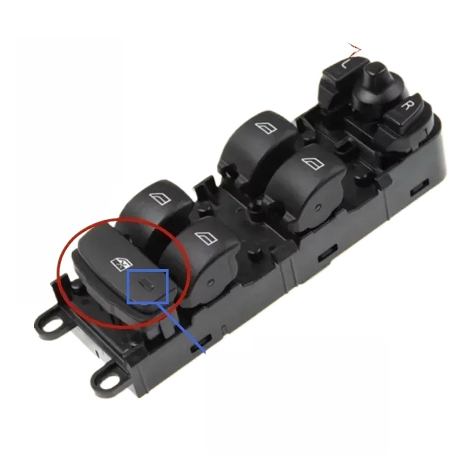 Fensterheber Schalter Für Volvo Für V60 2012-2018 Für S60 2011-2017 Für XC60 2009-2015 31334348 31334347 31334346 31334345 Fenster Schalter Master Control Schalter Fensterheberschalter(31334348) von PEPKWELYCB