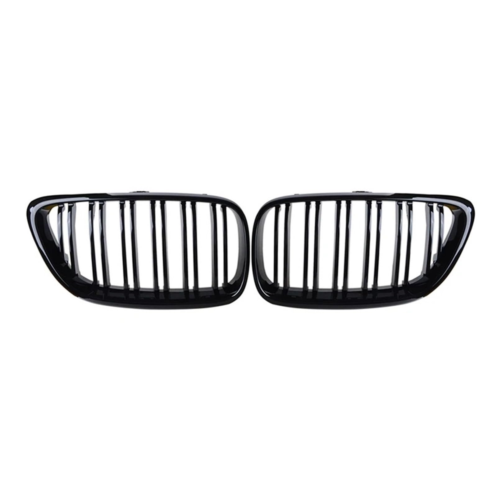 Front Kühlergrille Frills Für 2er F22 F23 F87 Für M2 2014 2015 2016 2017 2018 Autozubehör Tuning Frontstoßstange Nierengrill Schwarz Performance Style Grill Facelift Grill(Glossy Black Dual) von PEPKWELYCB