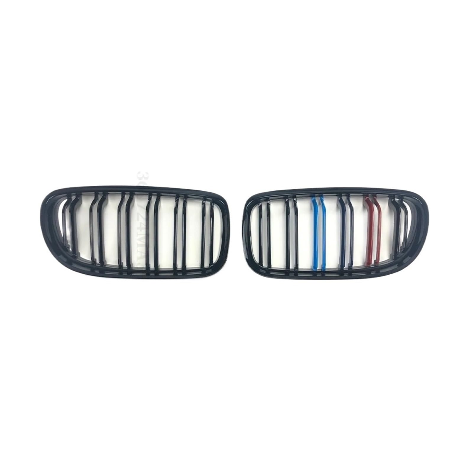 Front Kühlergrille Frills Für E90 E91 3er 325i 320i 330i 335i 2005 2006 2007 2008-2012 Fronteinlass Nierengrill Renngrill Sport Tuning Zubehör Body Kit Facelift Grill(09-12 M Style) von PEPKWELYCB