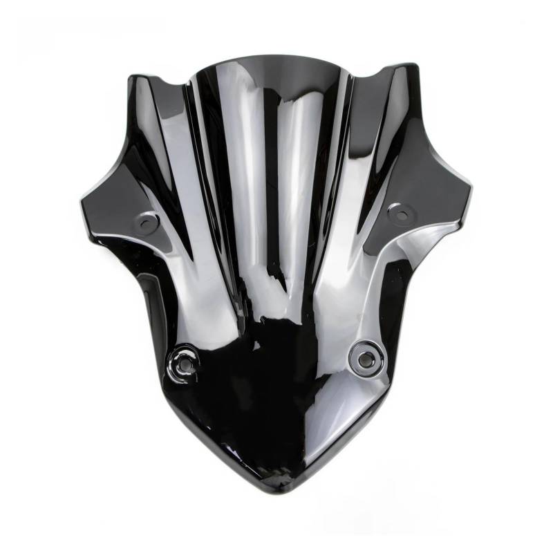 Moto Windschild Für Z900 Für Z Für 900 2017 2018 2019 Schwarze Motorrad-Windschutzscheibe Windschutzscheibe Carbon Firber Windschutzscheibe Double Bubble Windschutz Motorrad Windschild(Black) von PEPKWELYCB