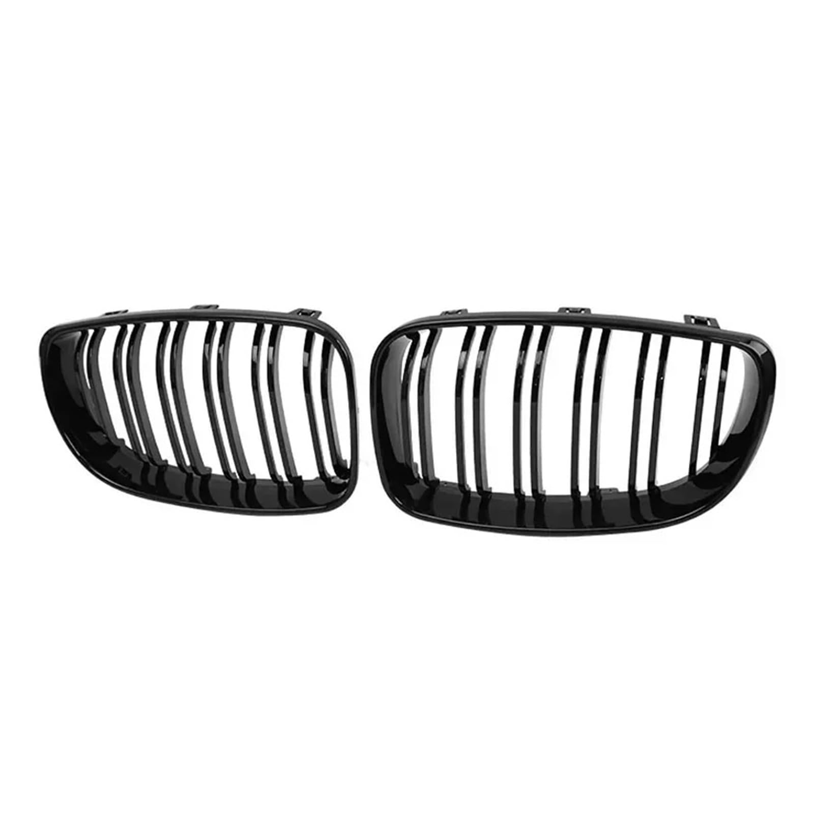 Nieren Schwarz Für 1er E81 E87 128I 130I 135I 2004 2005 2006 2007 2008 2009-2011 Schwarz Glänzend Grills Cover Auto Frontstoßstange Kindly Facelift M Style Grille Grill Glanz Schwarz(2004-2006) von PEPKWELYCB