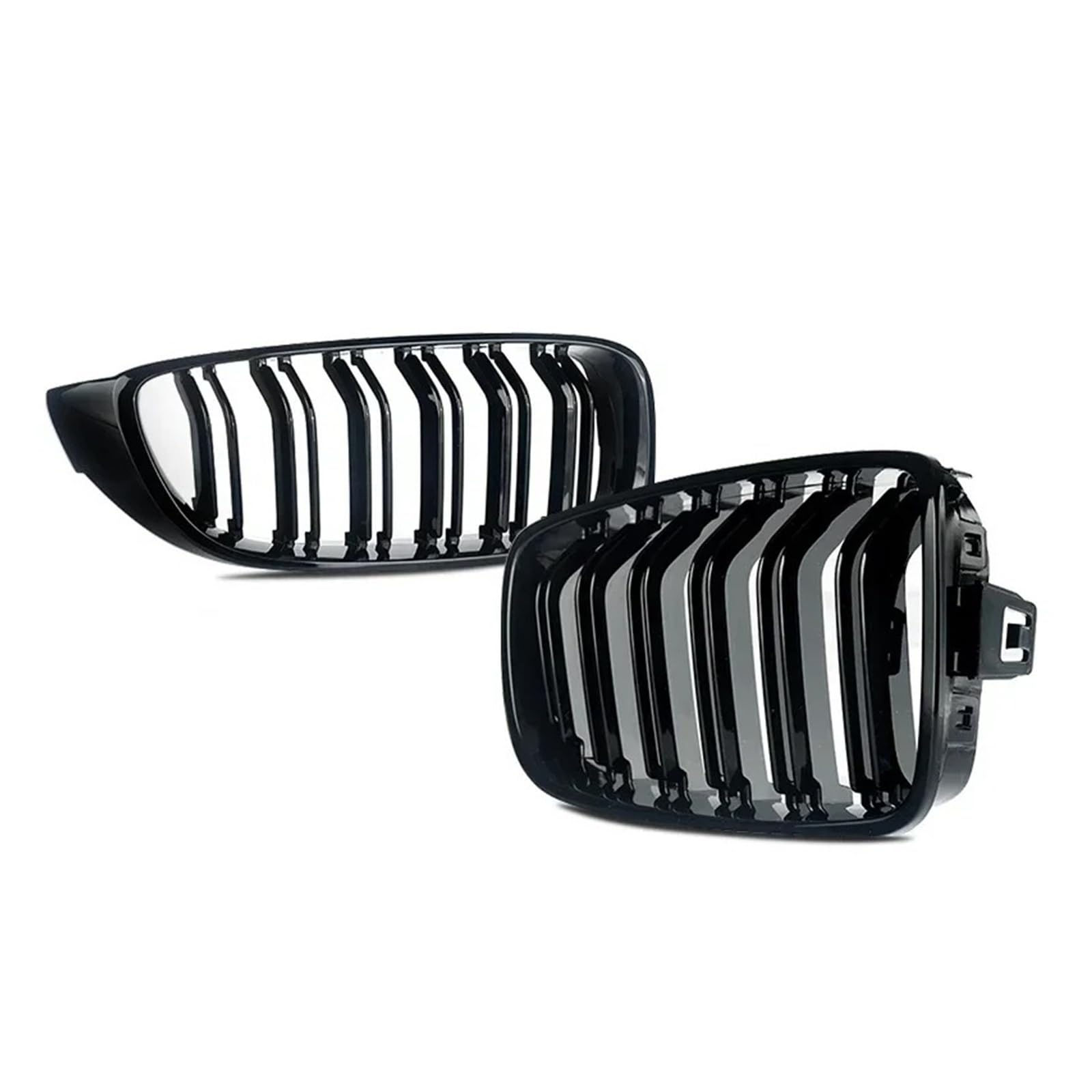 Nieren Schwarz Für 4 Series F32 F33 F36 F82 F83 420i 428i 430i 435i 440i 418d Für M4 Style 2013-2020 Frontnierengrill Doppellamellen Grill Glanz Schwarz(Style A) von PEPKWELYCB