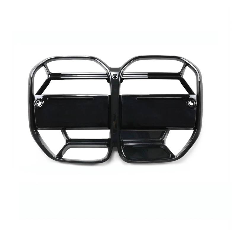 Nieren Schwarz Für 4er G22 G23 CSL Style 2021 2022 2023 Frontstoßstange Nierengrill Schwarz Glänzend Racing Sportgrill Grill Glanz Schwarz von PEPKWELYCB