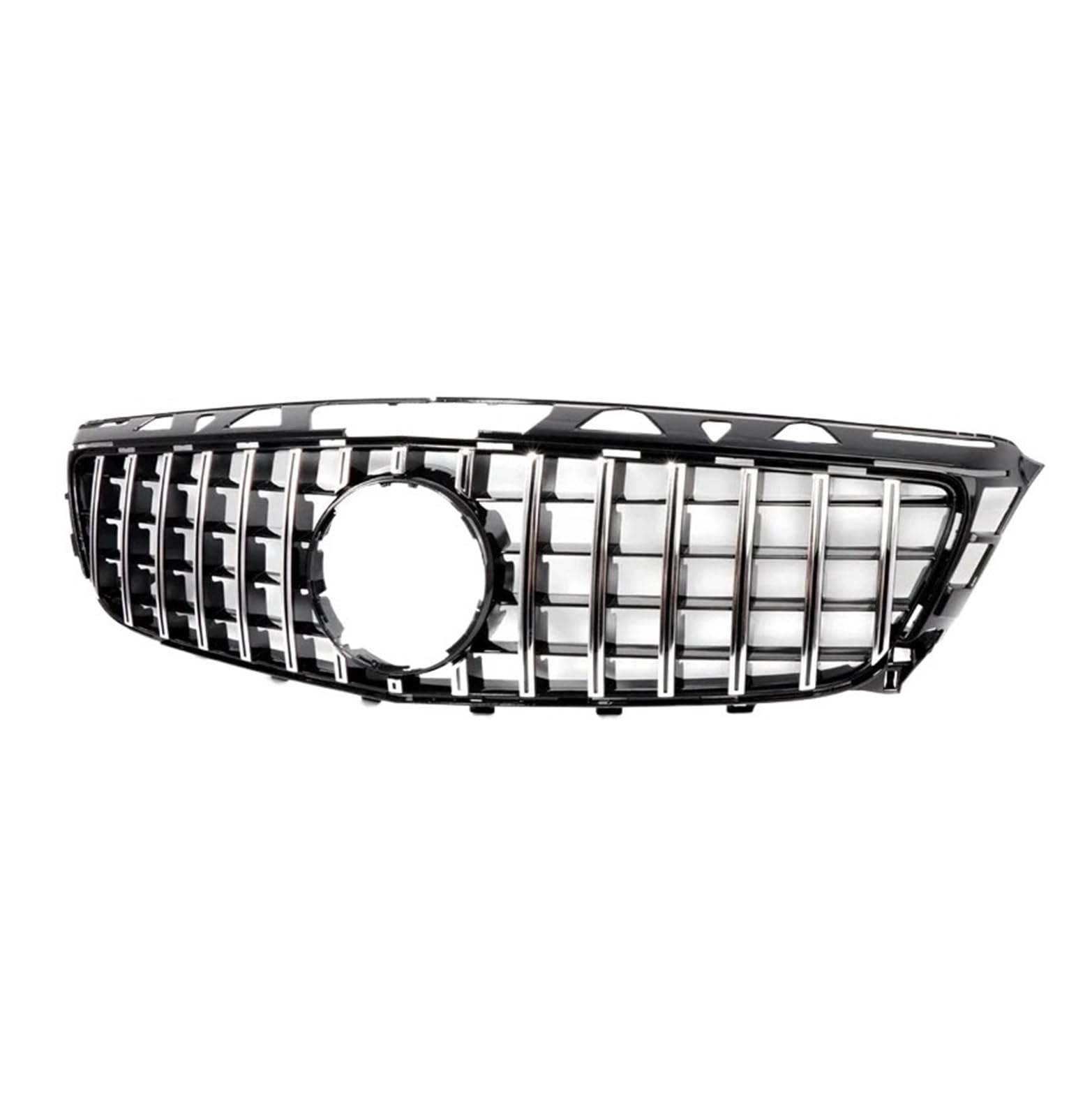 Nieren Schwarz Für Benz CLS-Klasse C218 X218 CLS400 CLS550 CLS500 2012–2014 (Nicht Für CLS63 AMG), Vor Dem Facelift W218, Ersatz-GTR-Kühlergrill Grill Glanz Schwarz(Silver) von PEPKWELYCB