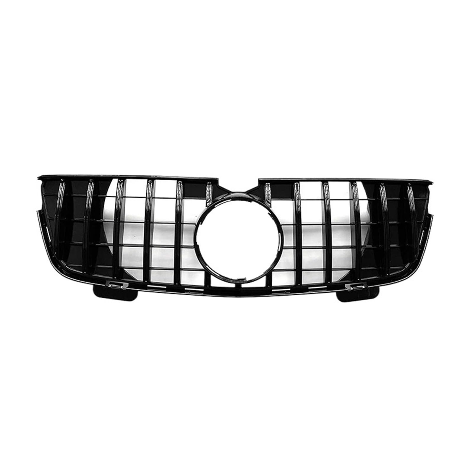 Nieren Schwarz Für Benz GL-Klasse X164 GL350 GL450 GL500 GL550 2007 2008 2009 Frontgrill Grill Upgrade GT Style Grills Grill Glanz Schwarz(Black) von PEPKWELYCB