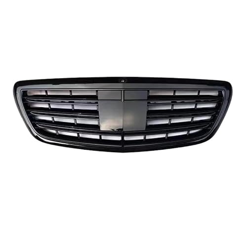 Nieren Schwarz Für Benz S-Klasse S320 S400 S500 S600 Für W222 S65 2014 2015 2016 2017 2018 2019 2020 2021 2022-2025 Kühlergrill-Optik-Kühlergrill S63 Typ Kühlergrill Grill Glanz Schwarz(Glossy Black) von PEPKWELYCB