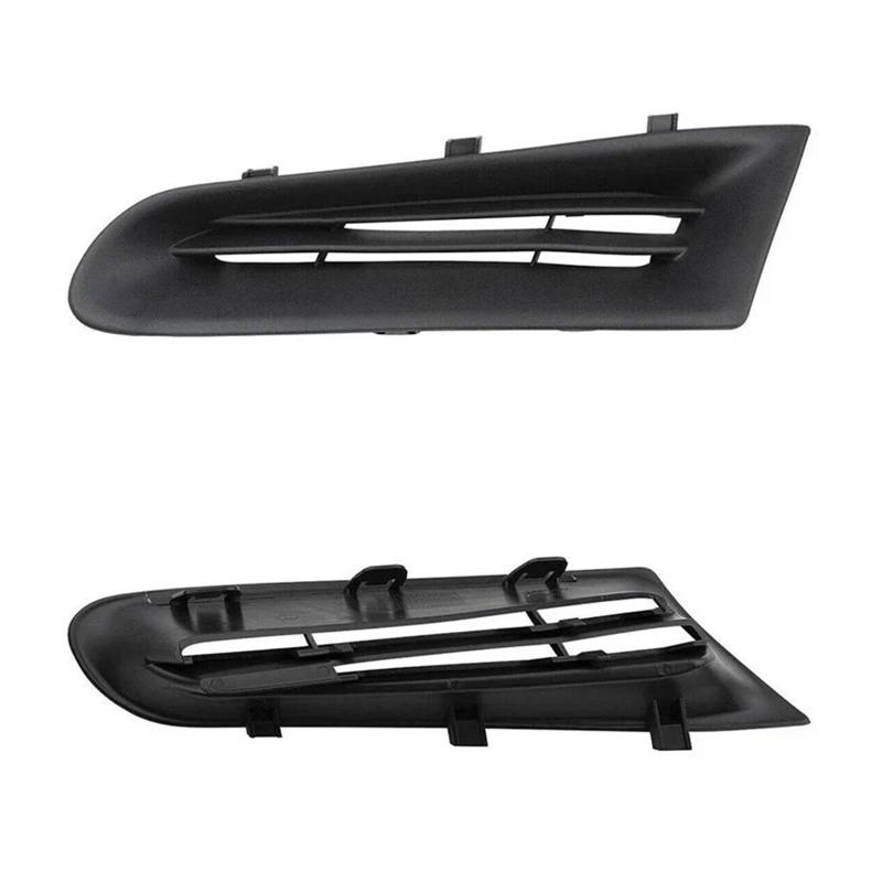 Nieren Schwarz Für Clio MK3 2005 2006-2009 7701208684 Nebelscheinwerfer-Entlüftungsgitter, Nebelscheinwerfer-Scheinwerferabdeckung, Auto-Frontstoßstangengrill Grill Glanz Schwarz(Only 1 Left) von PEPKWELYCB