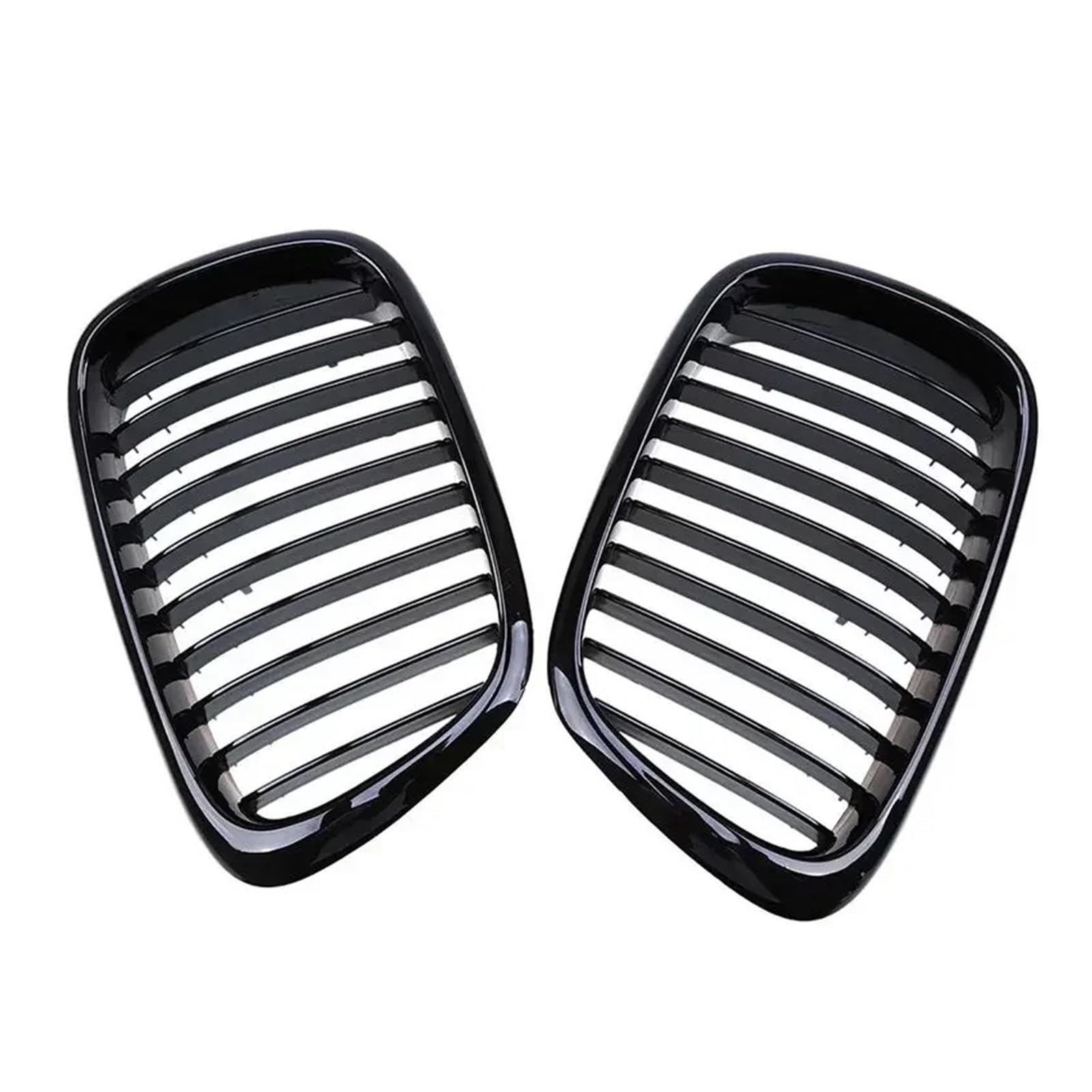 Nieren Schwarz Für E39 5er 525 528/530/535/540/M5 1997-2003 2 X Kühlergrill (Links Und Rechts) ABS Auto Zubehör Grill Glanz Schwarz von PEPKWELYCB