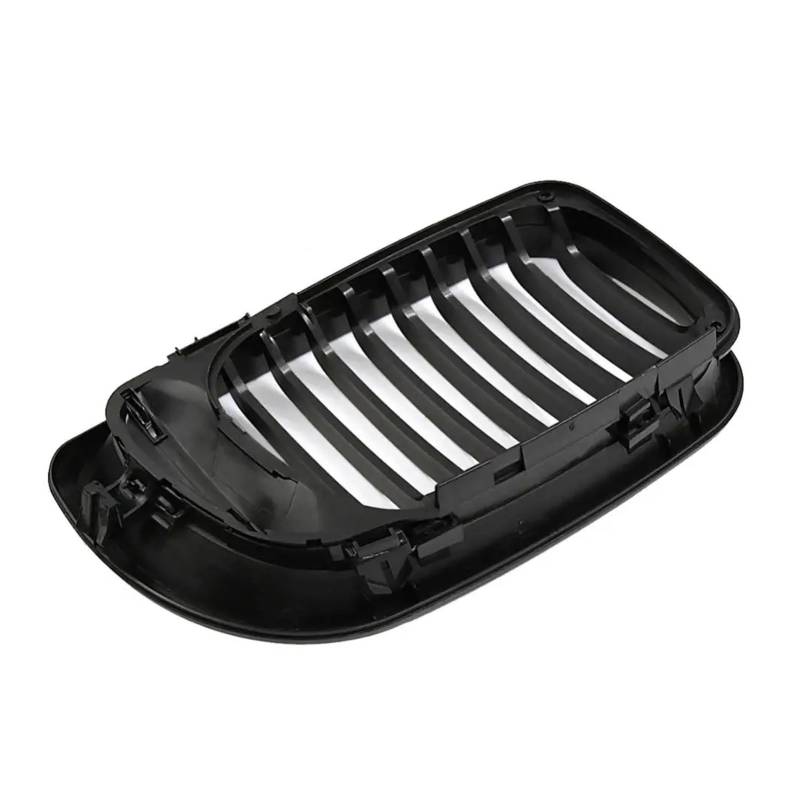 Nieren Schwarz Für E46 318i 320i 325i 328i 330i 2002 2003 2004 2005 Autozubehör Autoteile Ersatzgrill 2-teilige Auto-Frontgrillabdeckung Grill Glanz Schwarz von PEPKWELYCB