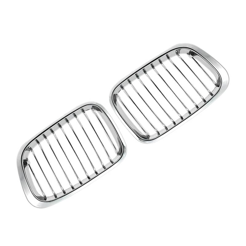 Nieren Schwarz Für E46 4 Tür Limousine 1998 1999 2000 2001 51138208489 51138208490 Chrom Auto Vorderen Stoßfänger Grille Niere Racing Grill Gitter Grill Glanz Schwarz von PEPKWELYCB