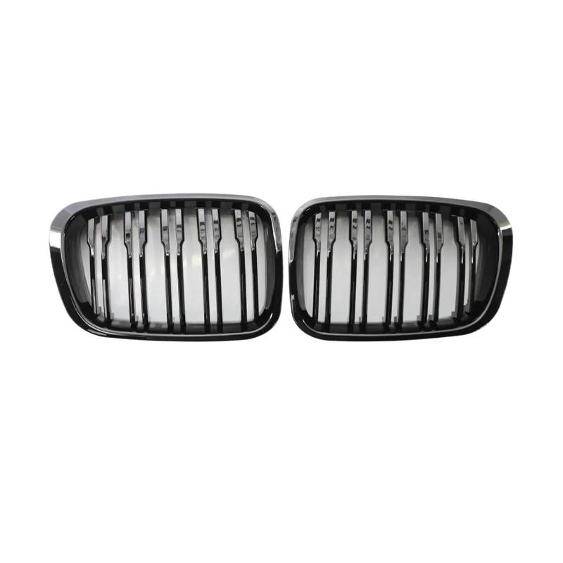 Nieren Schwarz Für E46 4-Türer 323i 325i 325Xi 328i 330i 1998 1999 2000 2001 Racing Grill Glänzend Schwarz Auto Vorderen Stoßfänger Kühler Nieren Grille Grill Glanz Schwarz von PEPKWELYCB