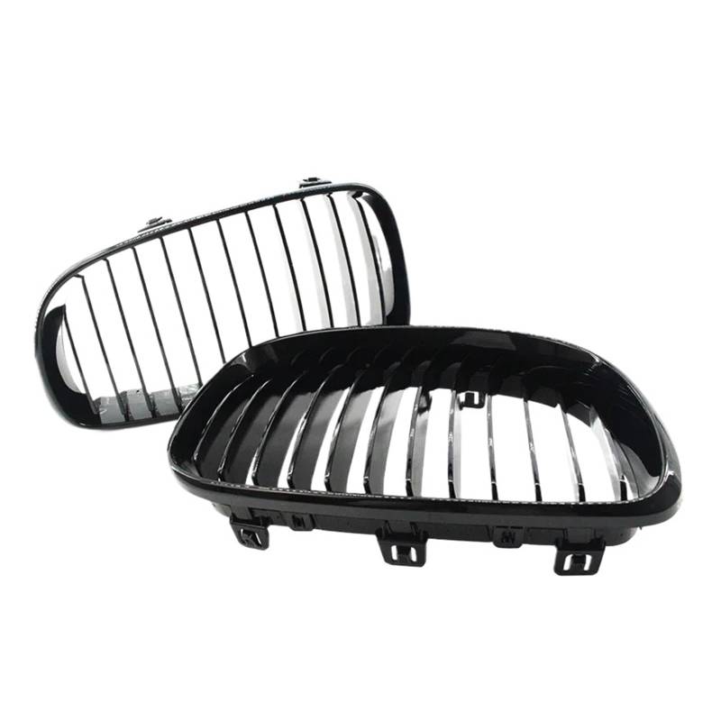Nieren Schwarz Für E81 E87 E82 E88 128I 130I 135I 2007 2008-2011 Auto Vorderen Stoßfänger Nierengrill Racing Grills Gitter Glanz Schwarz Einzel Lamellen Grill Grill Glanz Schwarz von PEPKWELYCB