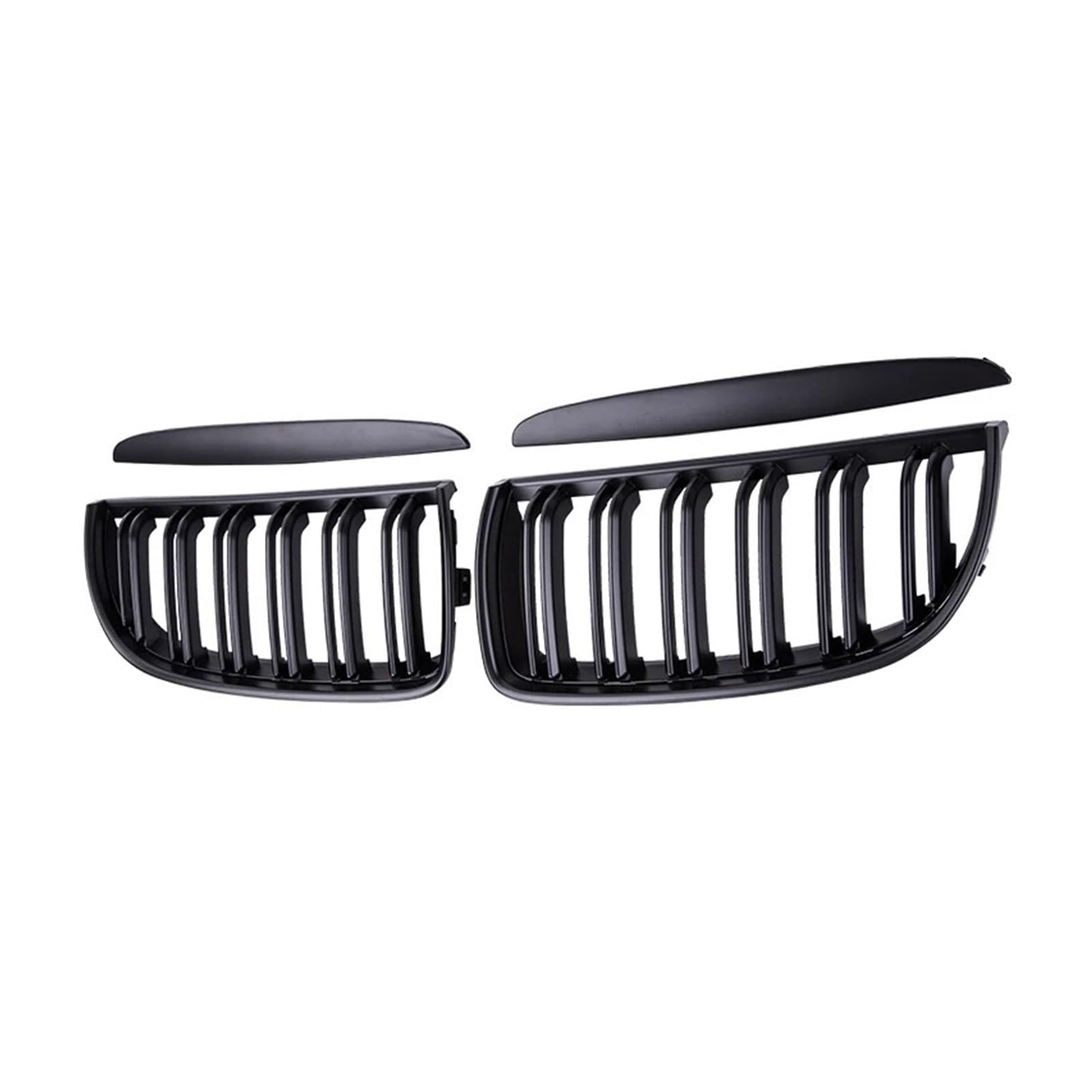 Nieren Schwarz Für E90 E91 3 Serie 323I 328I 335I 330I 325I 2005 2006 2007 2008 Grille Racing Grill Glanz Schwarz Auto Vorne Stoßstange Gitter ABS Grill Glanz Schwarz(Matte Black) von PEPKWELYCB
