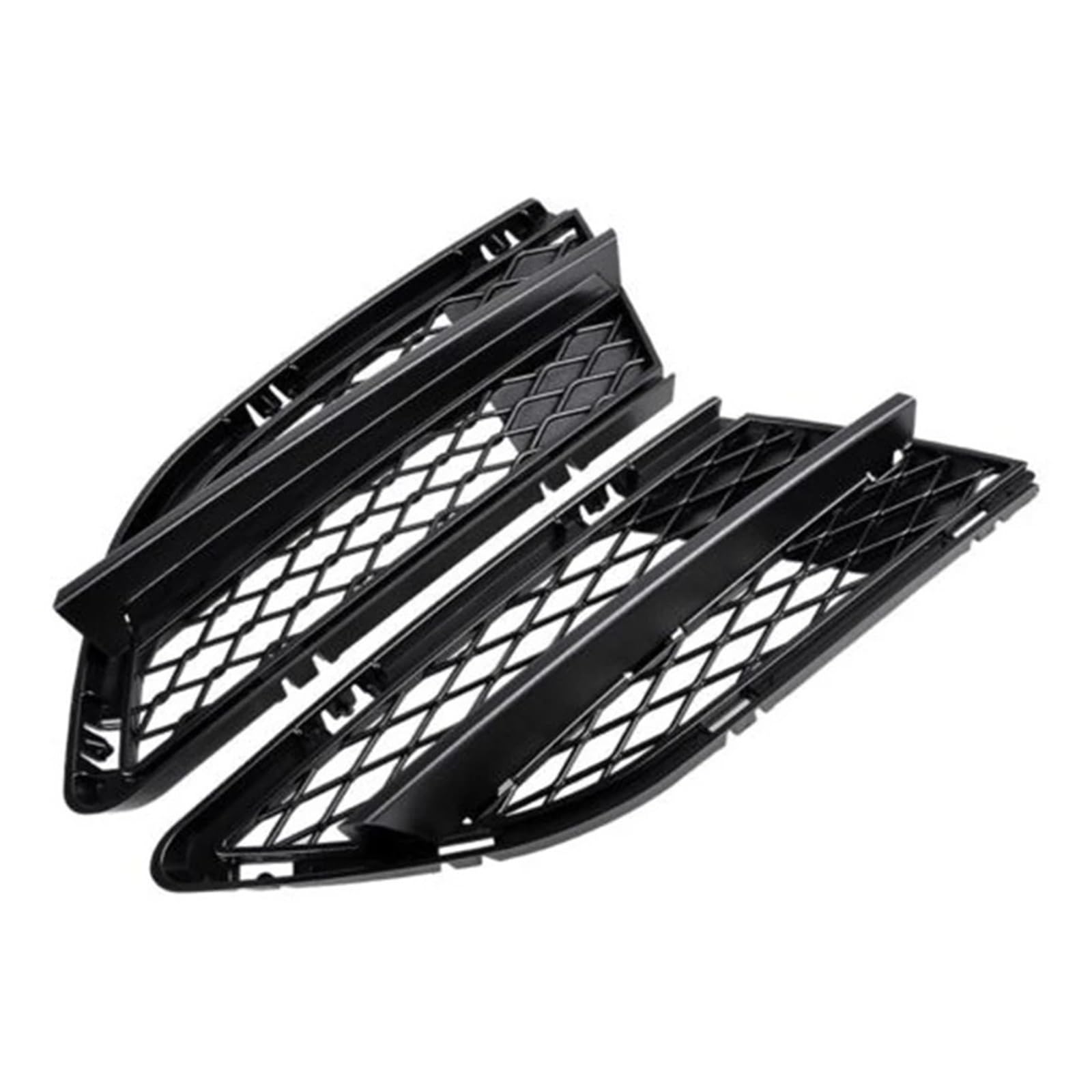 Nieren Schwarz Für E90 E91 LCI 2008 2009 2010 2011 2012 51117198902 Links Rechts Vorne Unteren Stoßfänger Nebel Licht Gitter Mesh Grille Abdeckung Grill Glanz Schwarz von PEPKWELYCB