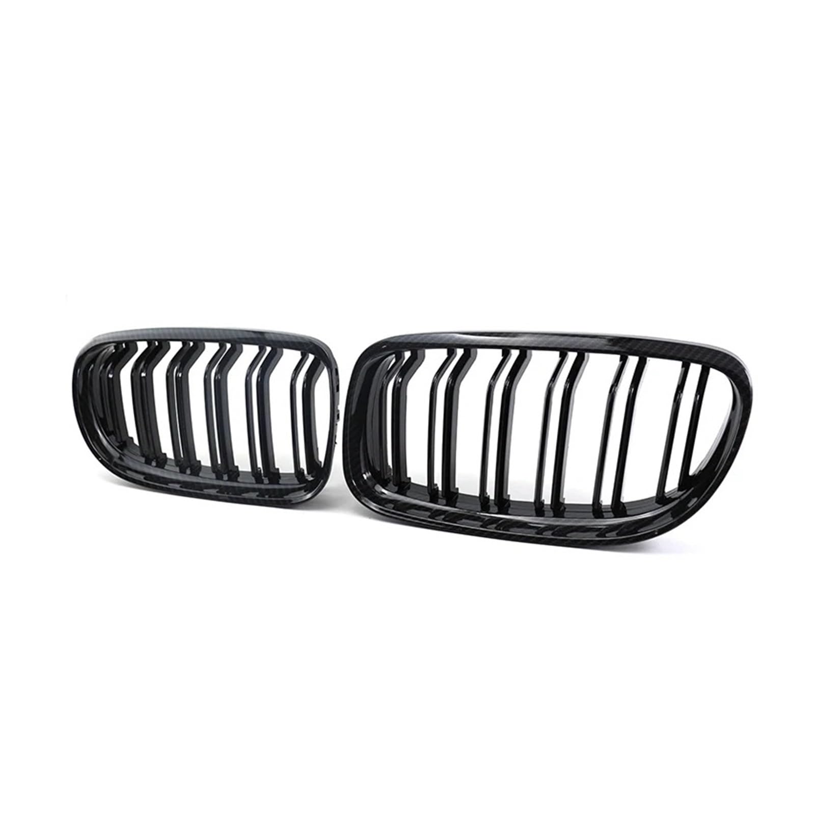 Nieren Schwarz Für E90 E91 LCI 325i 328i 335i 2009 2010 2011 1 Paar Glanz/Matt Schwarz M-Farbe Niere Frontgrill Auto Racing Grille Grill Glanz Schwarz(Gloss Black) von PEPKWELYCB