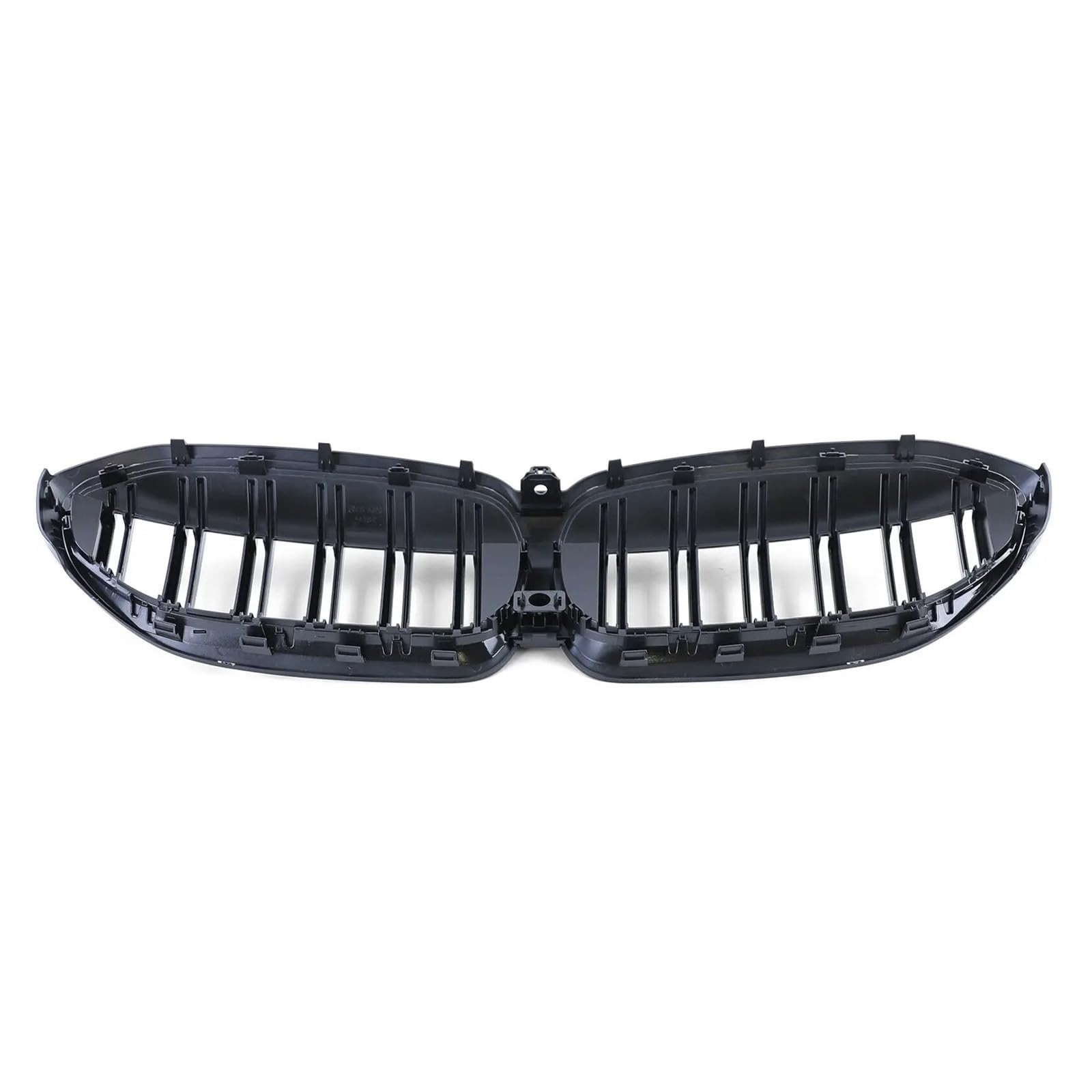 Nieren Schwarz Für G20 3er G20 G21 G28 2019 2020 2021 2022 Frontstoßstange Haube Nierengrill Renngitter Ersatz Black Diamond Meteor Style Grill Glanz Schwarz(2 Slat-Gloss Black) von PEPKWELYCB