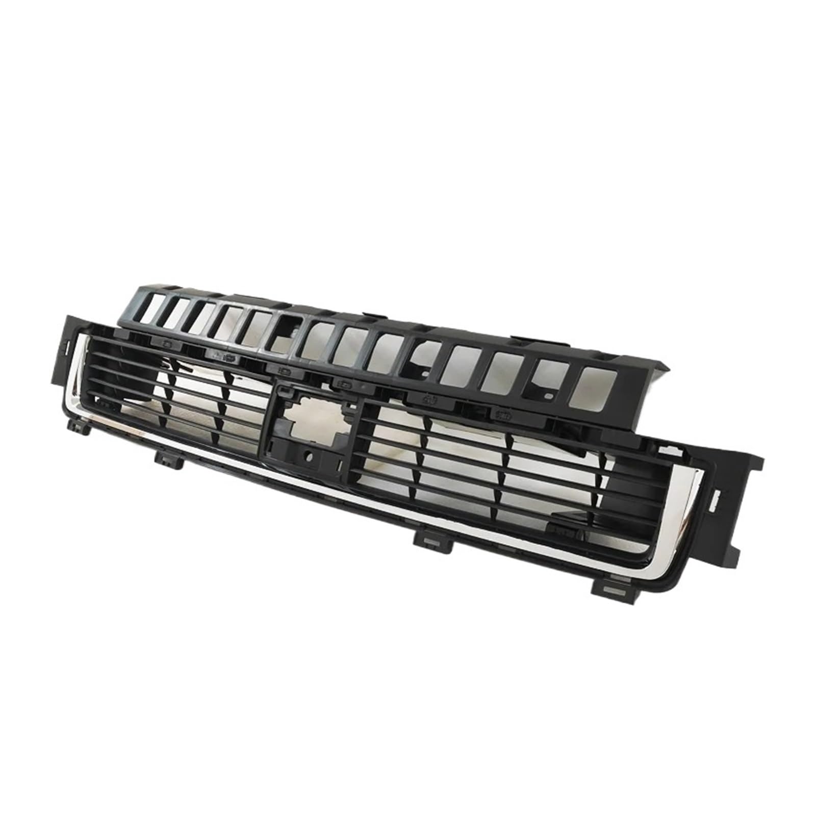 Nieren Schwarz Für Toyota Für Sequoia 2018 2019 2020 2021 Chrom DekorationFront Grill Zubehör Unteren Stoßfänger Grill Vorne Chrom Stoßstange Grill Grill Glanz Schwarz von PEPKWELYCB