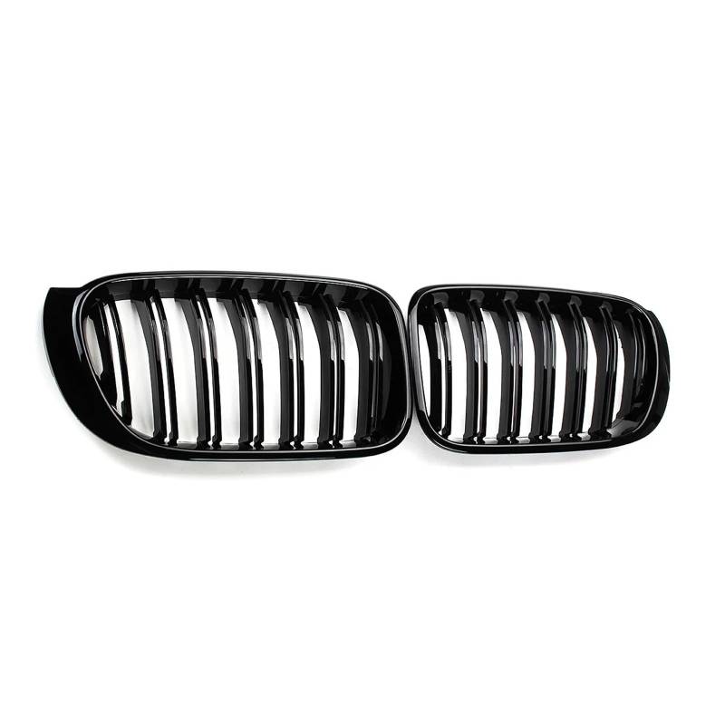 Nieren Schwarz Für X3 Für X4 F25 F26 2014 20165 2016 2017 Renngrills Gitter Autozubehör Glänzend Schwarz Front Niere Doppelliniengrill Grill Glanz Schwarz von PEPKWELYCB