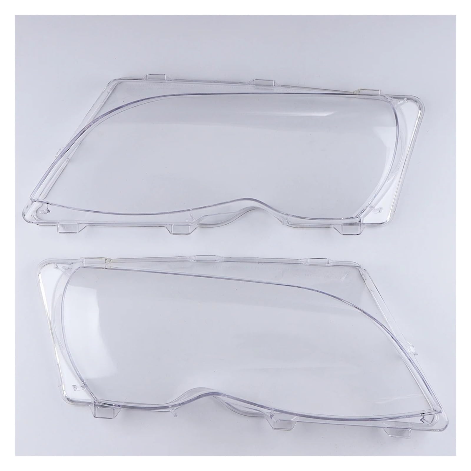 Objektiv Scheinwerfer Glas Für 3er E46 318i 320i 325i 330i 330xi 4 Türen Limousine 2002-2005 Scheinwerferglasabdeckungen Transparenter Lampenschirm Scheinwerfer Shell Lampenschirm(1 Pair) von PEPKWELYCB