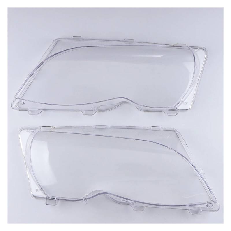 Objektiv Scheinwerfer Glas Für 3er E46 318i 320i 325i 330i 330xi 4 Türen Limousine 2002-2005 Scheinwerferglasabdeckungen Transparenter Lampenschirm Scheinwerfer Shell Lampenschirm(1 Pair) von PEPKWELYCB