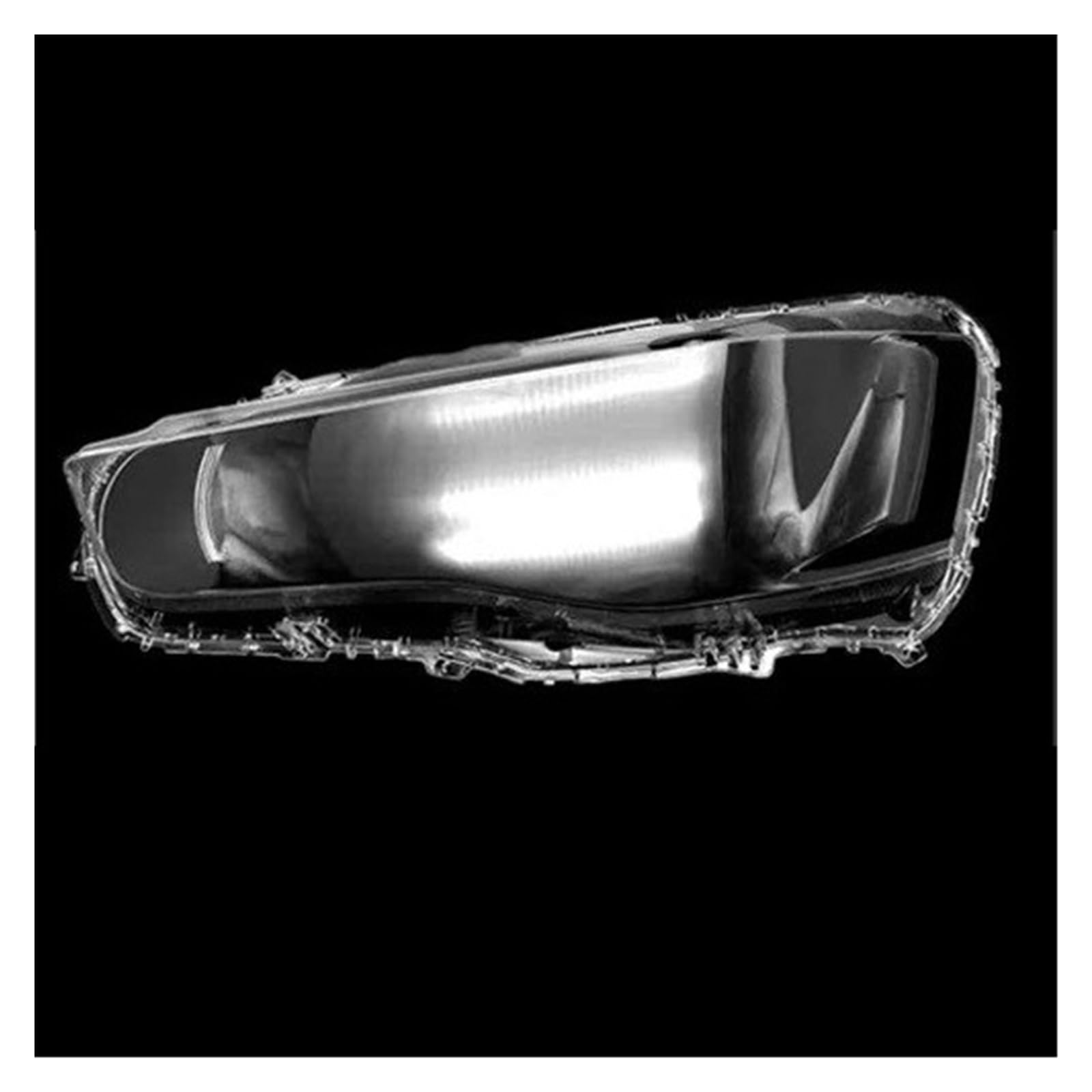 Objektiv Scheinwerfer Glas Für Mitsubishi Für Outlander 2010-2012 Auto Front Scheinwerfer Abdeckung Ersatz Glas Kunststoff Scheinwerfer Shell Scheinwerfer Shell Lampenschirm(Left) von PEPKWELYCB