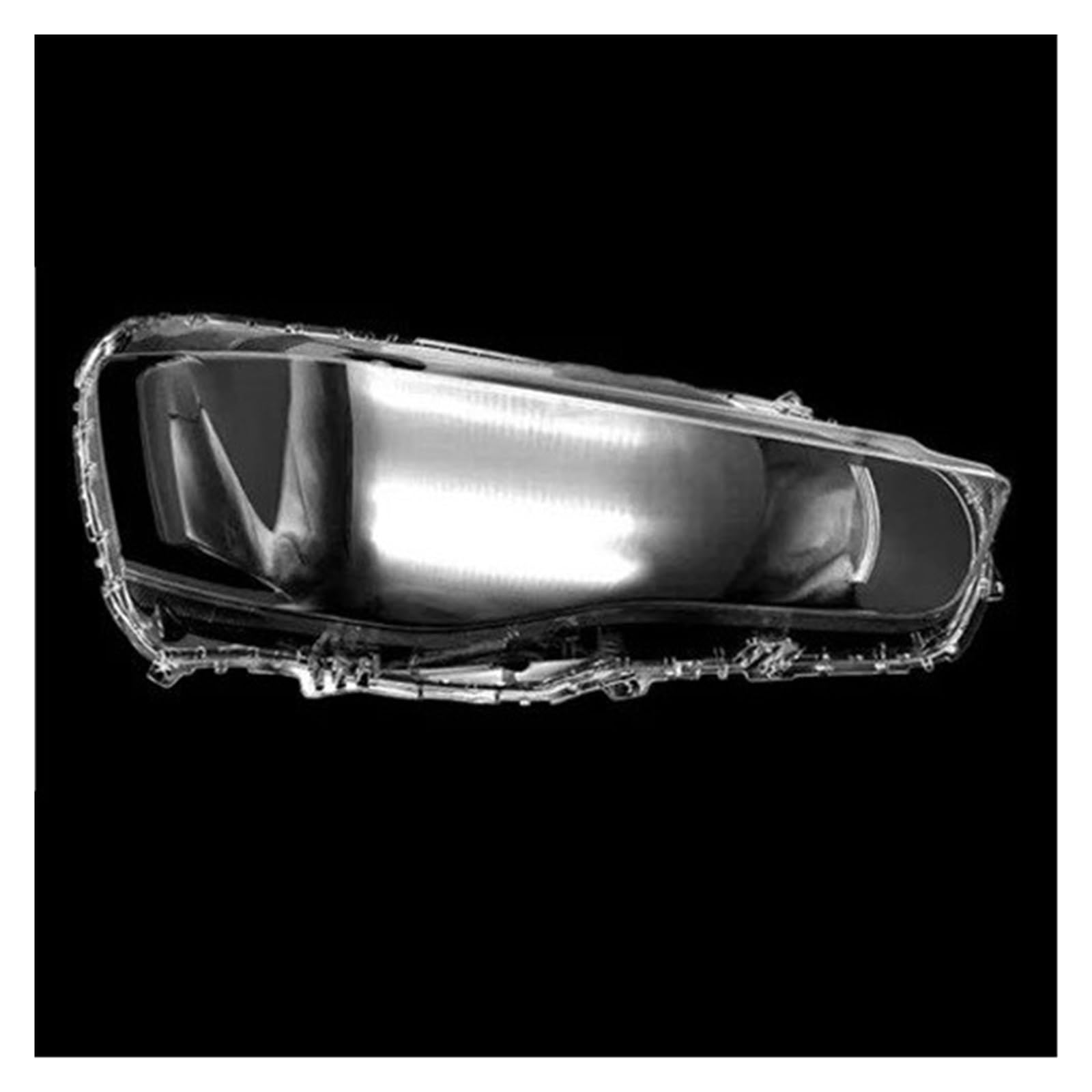 Objektiv Scheinwerfer Glas Für Mitsubishi Für Outlander 2010-2012 Auto Front Scheinwerfer Abdeckung Ersatz Glas Kunststoff Scheinwerfer Shell Scheinwerfer Shell Lampenschirm(Right) von PEPKWELYCB
