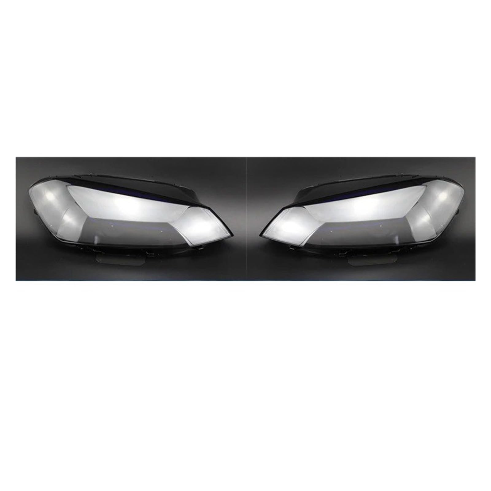 Objektiv Scheinwerfer Glas Für VW Für Golf 7.5 2018 2019 2020 Objektiv Ersetzen Lampenschirm Klar Lampe Shell Auto Front Scheinwerfer Glas Abdeckung Scheinwerfer Shell Lampenschirm(Left and Right) von PEPKWELYCB