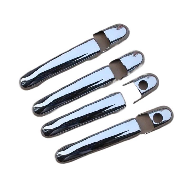 Türgriff Für Außen Fahrerseite FÜR VW FÜR Polo 6N1 6N2 1994 1995 1996 1997 1998 1999 2000 2001 Chrom AUßEN Seite TÜRGRIFF ABDECKUNGEN Set Trim FÜR TDI SDI Fahrertür Außentürgriff(2 Keyholes) von PEPKWELYCB