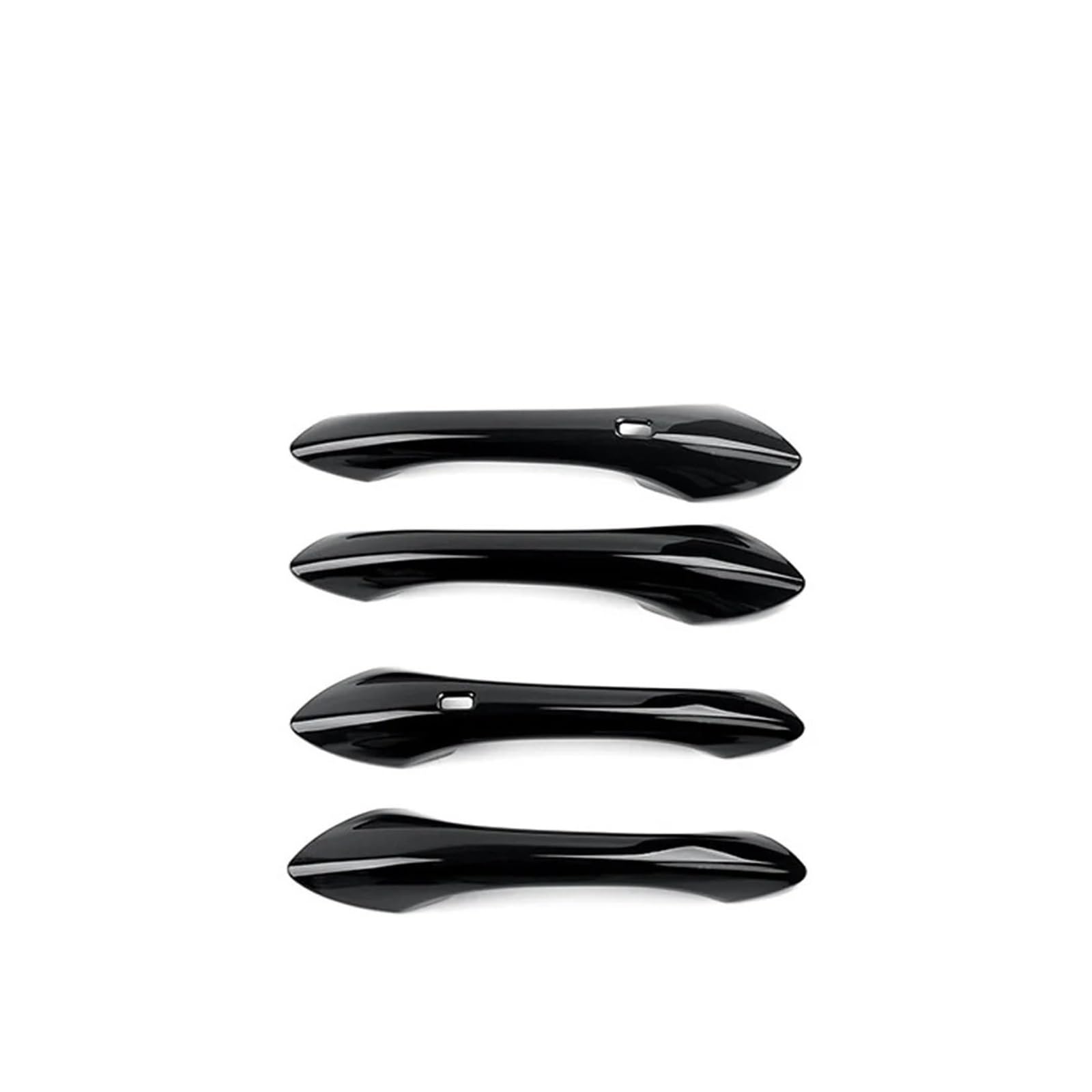 Türgriff Für Außen Fahrerseite Für Chevrolet Für Trax 2024 Linkslenker Carbon Fiber Piano Black Außentürgriffabdeckung Fahrertür Außentürgriff(Black-Handle) von PEPKWELYCB