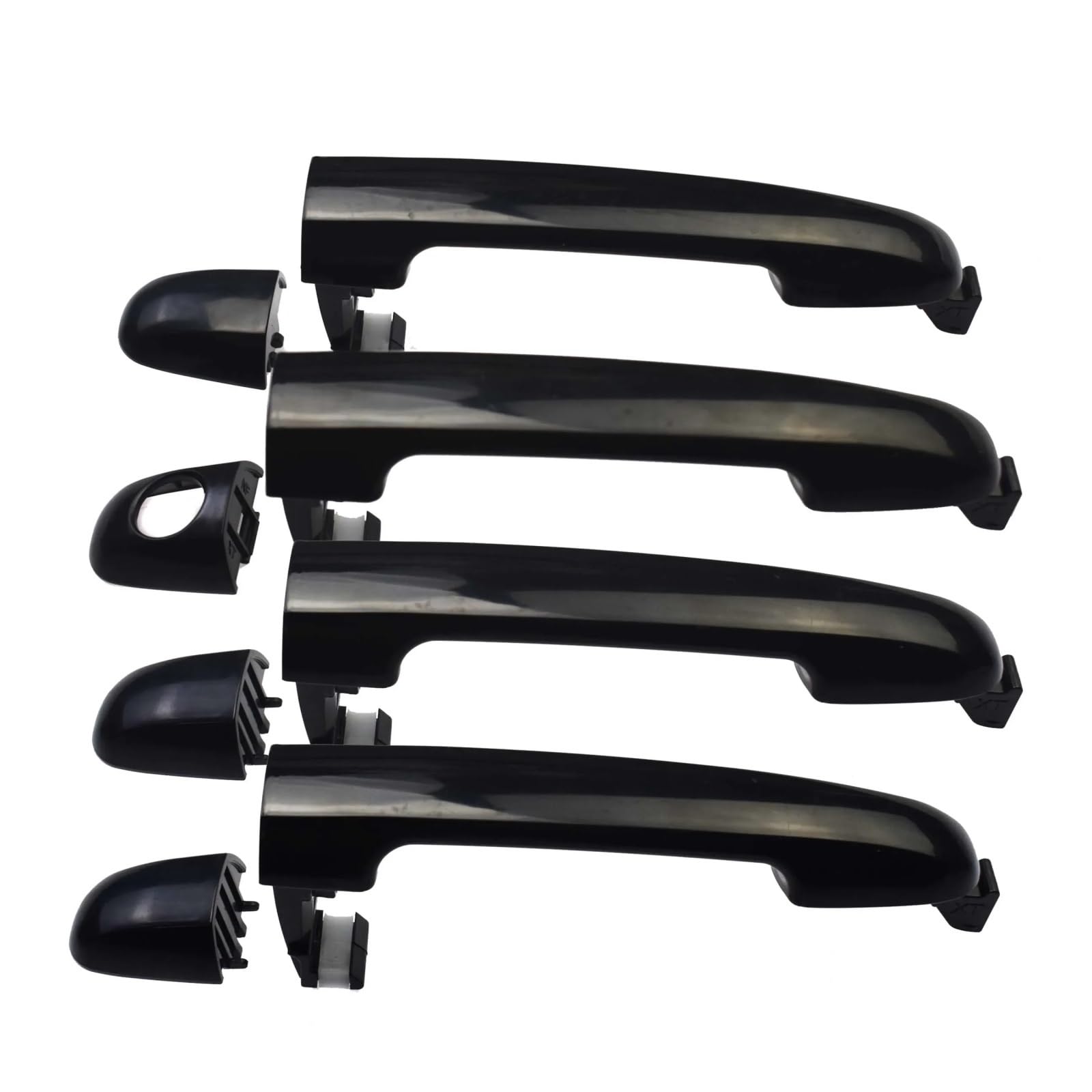Türgriff Für Außen Fahrerseite Für Hyundai Für Sonata 2006 2007 2008 2009 2010 2.4L 3.3L 1 2 4 Pcs Schwarz Chrom Außen Auto Türgriff Vorne Hinten Links Oder Rechts Fahrertür Außentürgriff(4 Sides Kit Türgriff Für Außen Fahrerseite Für Hyundai Für Sonata 2006 2007 2008 2009 2010 2.4L 3.3L 1 2 4 Pcs Schwarz Chrom Außen Auto Türgriff Vorne Hinten Links Oder Rechts Fahrertür Außentürgriff(4 Sides Kit von PEPKWELYCB