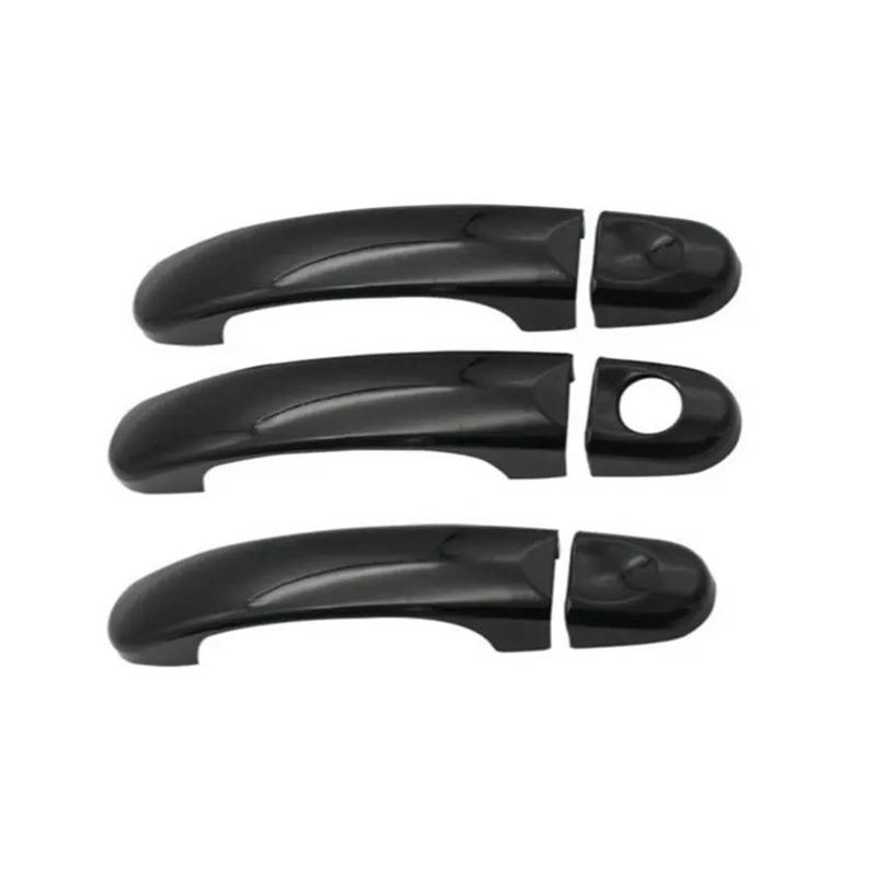 Türgriff Für Außen Fahrerseite Für VW T5 T6 Für Transporter Für Caravelle Für Multivan Für California 3 Farbe AUßENSEITE TÜRGRIFF ABDECKUNGEN Trim Set FORMKAPPE Fahrertür Außentürgriff(Model 1) von PEPKWELYCB