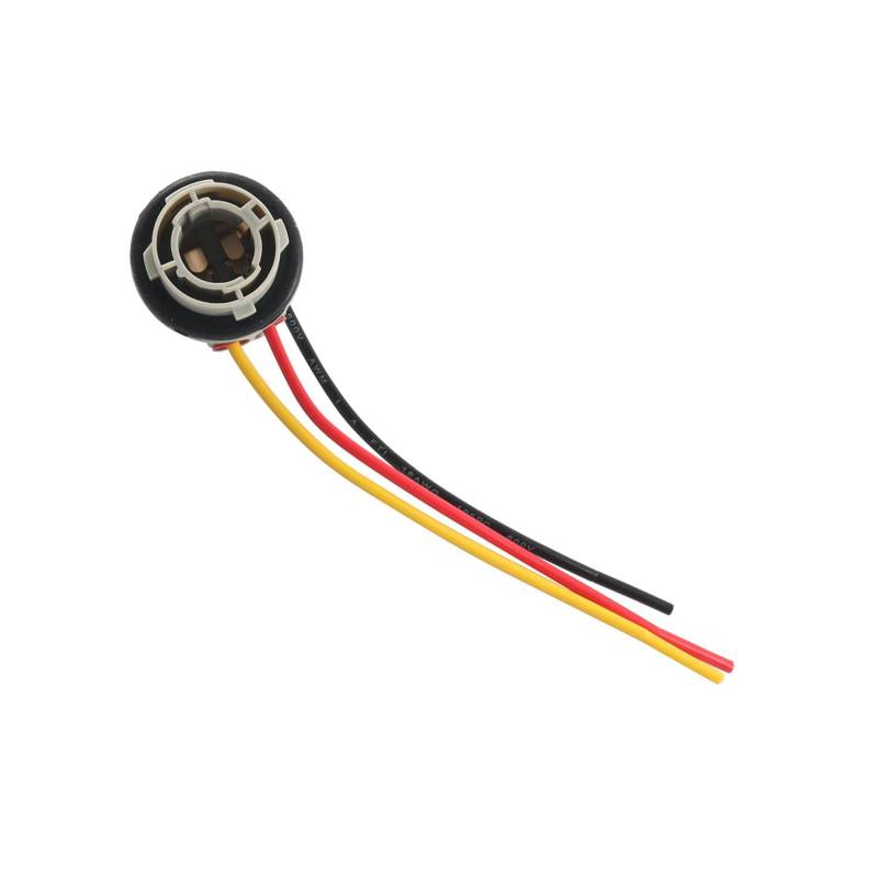 PEPWE LED Glühbirnen Sockelhalter Pre Drähte LED Lampenbasisanschluss 5 Zoll Länge Kabel Für Drehsignale Bremslicht Installation von PEPWE