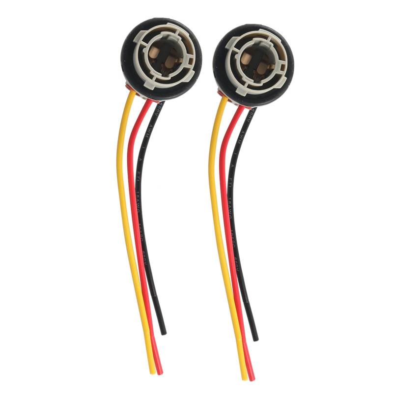 PEPWE LED Glühbirnen Sockelhalter Pre Drähte LED Lampenbasisanschluss 5 Zoll Länge Kabel Für Drehsignale Bremslicht Installation von PEPWE