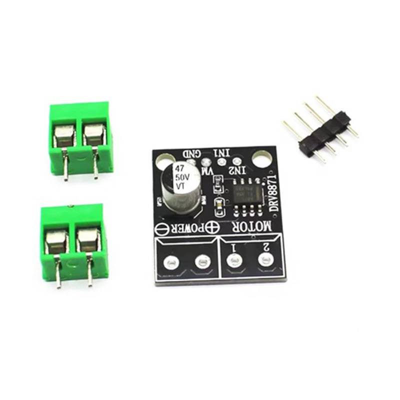 Set mit 3 Mehrzweck-Motortreibermodulen DRV8871 aus robusten Materialien mit H-Brücken-Designs für Mehrzweckgebrauch von PEPWE