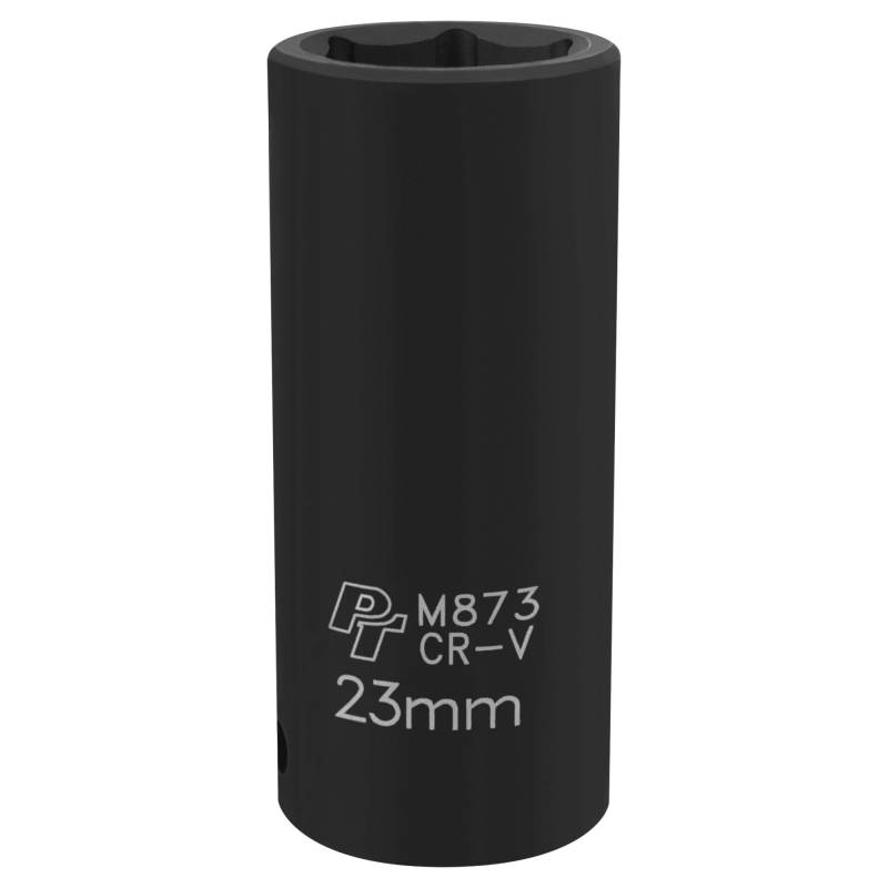 PERFORMANCE TOOL M873 1/2-Zoll-Antrieb, 6pt Schlag-Stecknuss, 23 mm von PERFORMANCE TOOL
