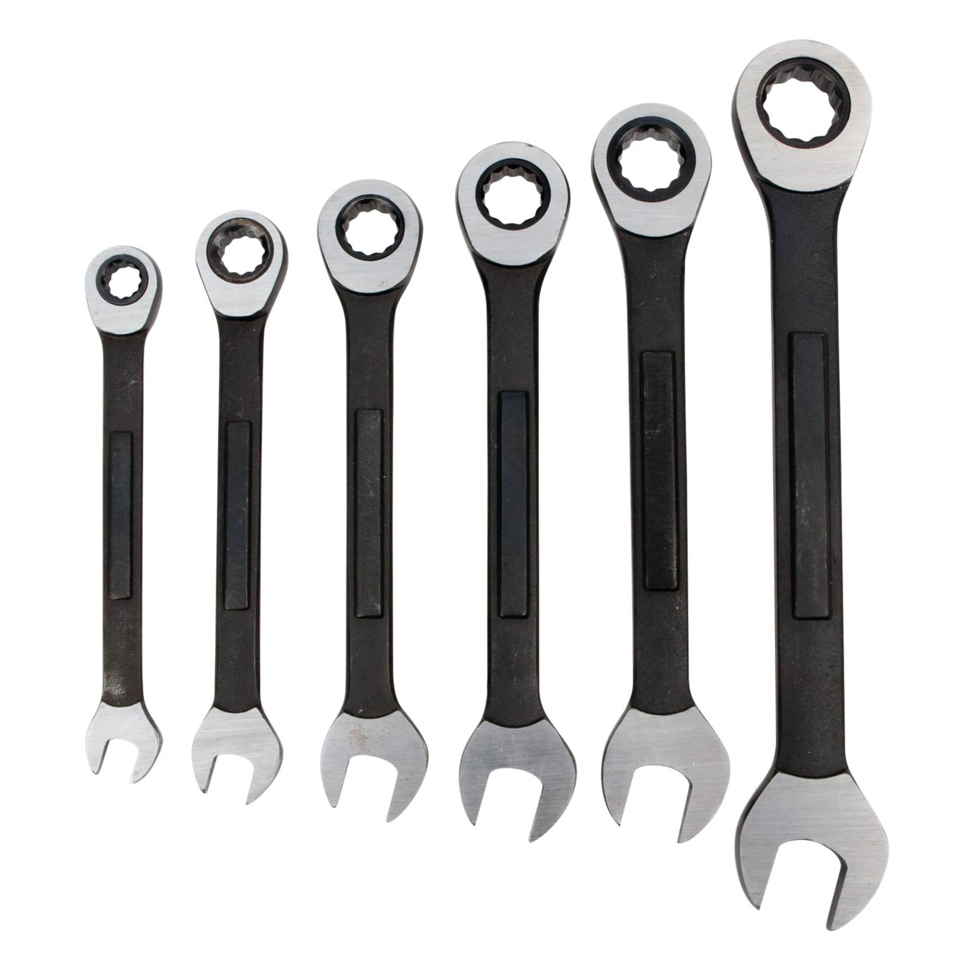 PERFORMANCE TOOL W1166 Black SAE Ratchet Wrench Set, 6 Piece Set von PERFORMANCE TOOL