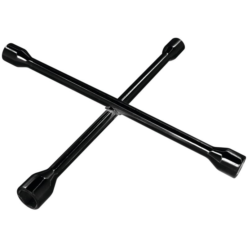 PERFORMANCE TOOL W2 Schraubenschlüssel, metrisch, 4-Wege-Kreuzschlüssel, 35,6 cm, Schwarz von PERFORMANCE TOOL