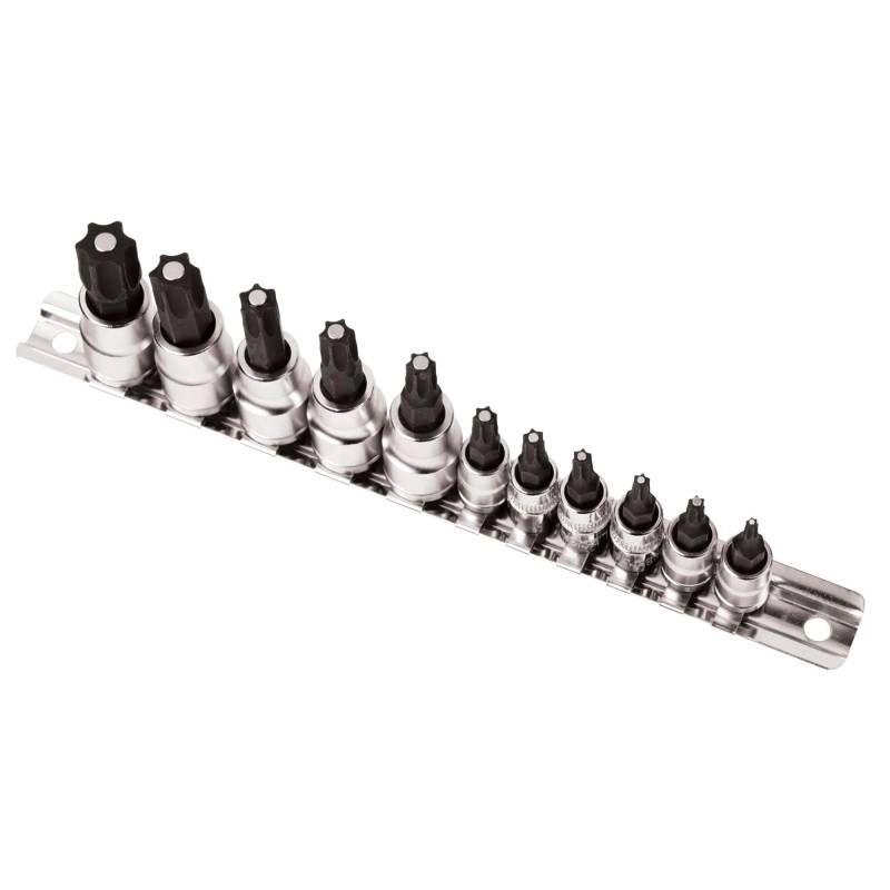 PERFORMANCE TOOL W38801 magnetische Steckschlüsseleinsätze, 11 Stück von PERFORMANCE TOOL