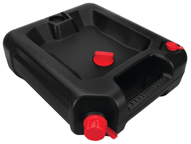 PERFORMANCE TOOL W4077 16 Quart Ölablassbehälter, Tiefe Ablaufbrunne, integrierte Griffe, Dichtungsgummidichtungen, schwarz von PERFORMANCE TOOL