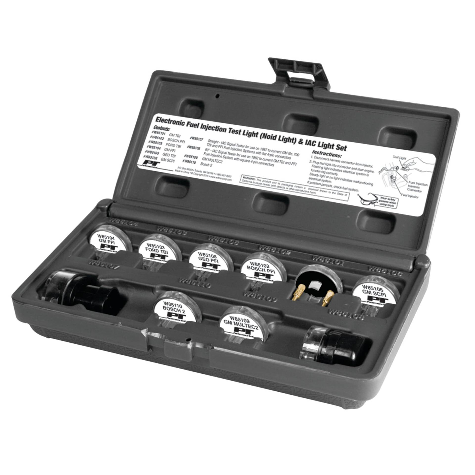 PERFORMANCE TOOL W89501 10-teiliges Noid- und IAC-Lichtset PERFORMANCE TOOL W89501 10-teiliges Noid- und IAC-Lichtset von PERFORMANCE TOOL