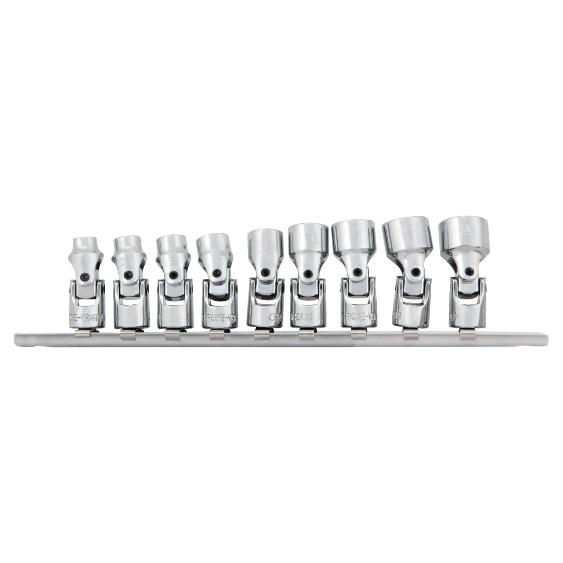 Performance Tool W36981 1/4-Inch 9 Piece Drive Metric Flex Socket Set, Silver Performance Tool W36981 1/4-Inch 9 Piece Drive Metric Flex Socket Set, Silver von PERFORMANCE TOOL